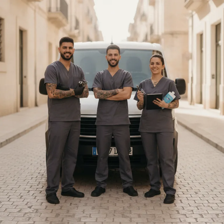 Tatuador equipo en Cartagena